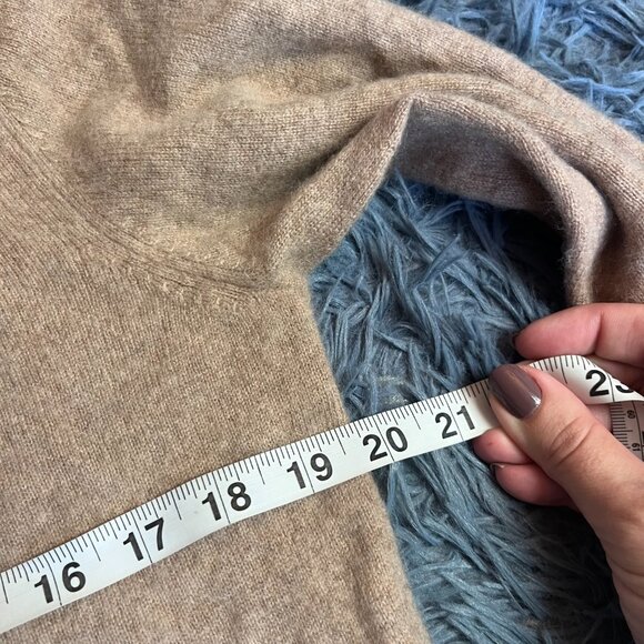 Gianni Marcelo Camel Beige 100% Cashmere Sweater - Picture 5 of 6